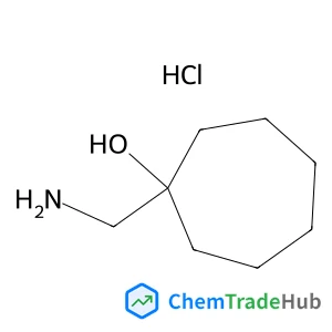 1-(Aminomethyl)cycloheptanol hydrochloride (1:1) structure