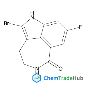 2-Bromo-8-fluoro-1,3,4,5-tetrahydro-6H-azepino[5,4,3-cd]indol-6-one