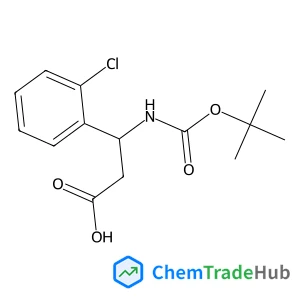 3-(2-Chlorophenyl)-3-({[(2-methyl-2-propanyl)oxy]carbonyl}amino)propanoic acid
