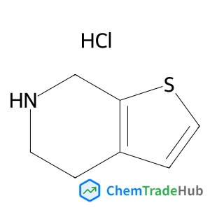 4,5,6,7-Tetrahydrothieno[2,3-c]pyridine hydrochloride (1:1)
