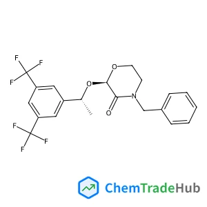 (2R)-4-Benzyl-2-{(1R)-1-[3,5-bis(trifluoromethyl)phenyl]ethoxy}-3-morpholinone