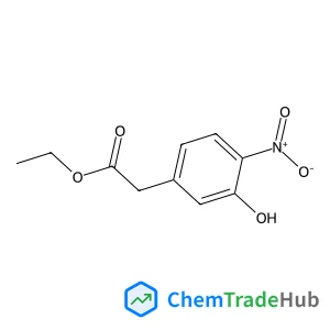 Ethyl (3-hydroxy-4-nitrophenyl)acetate