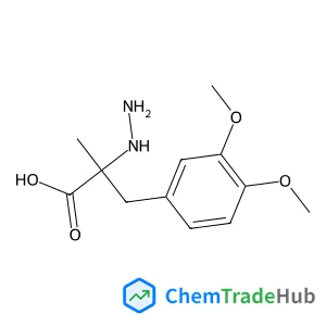 (αS)-α-Hydrazinyl-3,4-dimethoxy-α-methyl-benzenepropanoic Acid
