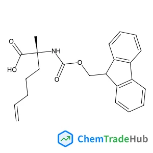 (2R)-2-{[(9H-Fluoren-9-ylmethoxy)carbonyl]amino}-2-methyl-6-heptenoic acid