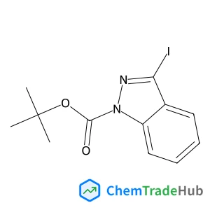 2-Methyl-2-propanyl 3-iodo-1H-indazole-1-carboxylate