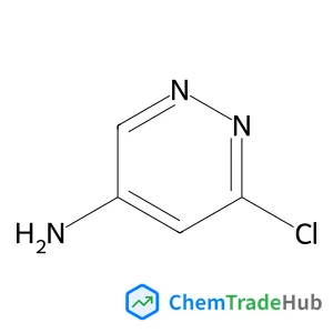 6-Chloro-4-pyridazinamine structure