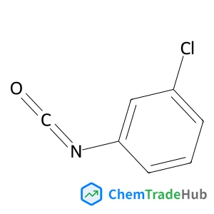 1-Chloro-3-isocyanatobenzene Chemical_Structure_Of