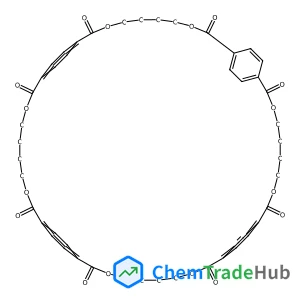 3,8,15,20,27,32,39,44-Octaoxapentacyclo[44.2.2.2~10,13~.2~22,25~.2~34,37~]hexapentaconta-1(48),10,12,22,24,34,36,46,49,51,53,55-dodecaene-2,9,14,21,26,33,38,45-octone