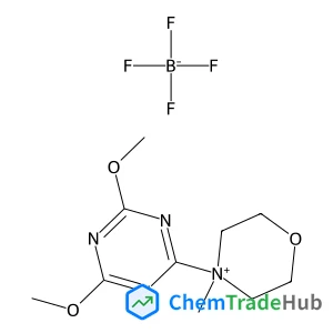 MORPHOLINIUM, 4-(4,6-,DIMETHOXY-,1,3,5-,TRIAZIN-,2-,YL) - 4- METHYL- , TETRAFLUOROBORATE(1- ) (1:1)