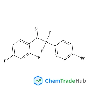 2-(5-Bromo-2-pyridinyl)-1-(2,4-difluorophenyl)-2,2-difluoroethanone