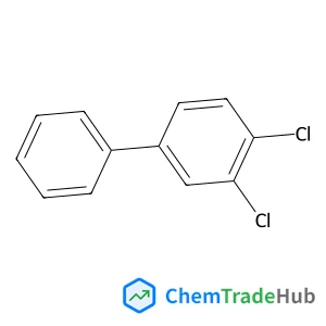 3,4-Dichlorobiphenyl structure 3,4-Dichlorobiphenyl structure