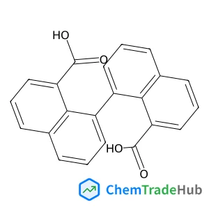 1,1'-Binaphthalene-8,8'-dicarboxylic acid structure 1,1'-Binaphthalene-8,8'-dicarboxylic acid structure