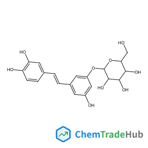 3-[(E)-2-(3,4-Dihydroxyphenyl)vinyl]-5-hydroxyphenyl beta-D-glucopyranoside