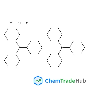 Dichloropalladium - tricyclohexylphosphine (1:2)