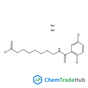 Disodium 8-[(5-chloro-2-oxidobenzoyl)amino]octanoate