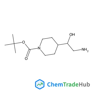 tert-Butyl 4-(2-amino-1-hydroxyethyl)piperidine-1-carboxylate