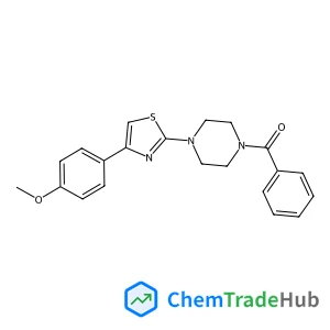 {4-[4-(4-Methoxyphenyl)-1,3-thiazol-2-yl]-1-piperazinyl}(phenyl)methanone