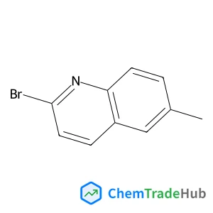 2-Bromo-6-methylquinoline structure