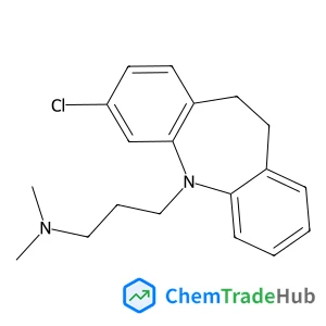 3-(3-Chloro-10,11-dihydro-5H-dibenzo[b,f]azepin-5-yl)-N,N-dimethyl-1-propanamine