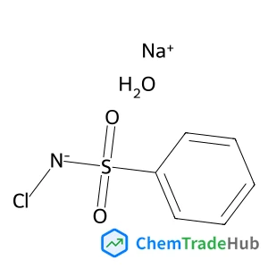Benzenesulfonamide, N-chloro-, sodium salt, hydrate (1:1:1)