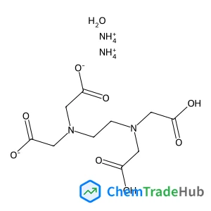 Ammonium 2,2'-({2-[bis(carboxymethyl)amino]ethyl}imino)diacetate hydrate (2:1:1)