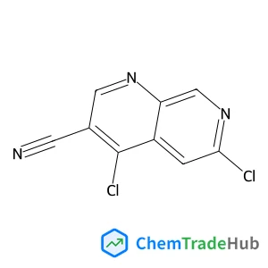 4,6-Dichloro-1,7-naphthyridine-3-carbonitrile