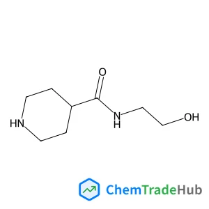 N-(2-Hydroxyethyl)-4-piperidinecarboxamide Chemical_Structure_Of