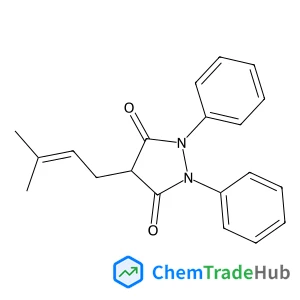 4-(3-Methyl-2-buten-1-yl)-1,2-diphenyl-3,5-pyrazolidinedione