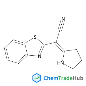 1,3-Benzothiazol-2-yl(2-pyrrolidinylidene)acetonitrile