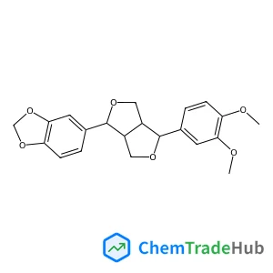 5-[(1S,3aR,4R,6aR)-4-(3,4-Dimethoxyphenyl)tetrahydro-1H,3H-furo[3,4-c]furan-1-yl]-1,3-benzodioxole