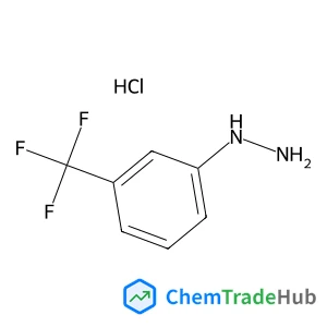 [3-(Trifluoromethyl)phenyl]hydrazine hydrochloride (1:1)