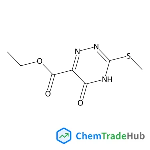 Ethyl 3-(methylsulfanyl)-5-oxo-2,5-dihydro-1,2,4-triazine-6-carboxylate
