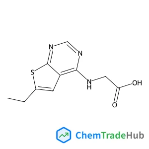 N-(6-Ethylthieno[2,3-d]pyrimidin-4-yl)glycine