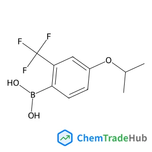 [4-Isopropoxy-2-(trifluoromethyl)phenyl]boronic acid