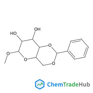 (+)-(4,6-O-BENZYLIDENE)METHYL-A-D-GLUCOPYRANOSIDE
