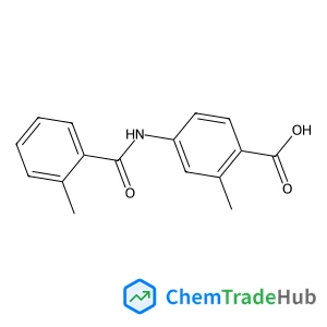 2-Methyl-4-[(2-methylbenzoyl)amino]benzoic acid
