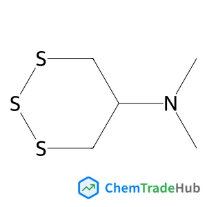 N,N-Dimethyl-1,2,3-trithian-5-amine N,N-Dimethyl-1,2,3-trithian-5-amine
