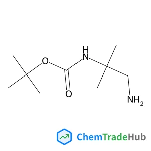 2-Methyl-2-propanyl (1-amino-2-methyl-2-propanyl)carbamate