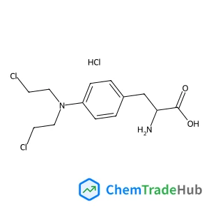 4-[Bis(2-chloroethyl)amino]-L-phenylalanine hydrochloride (1:1)