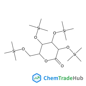 (3R,4S,5R,6R)-3,4,5-Tris((trimethylsilyl)oxy)-6-(((trimethylsilyl)oxy)methyl)tetrahydro-2H-pyran-2-one