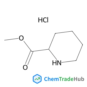 Methyl 2-piperidinecarboxylate hydrochloride (1:1) Chemical_Structure_Of