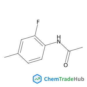 N-(2-Fluoro-4-methylphenyl)acetamide structure