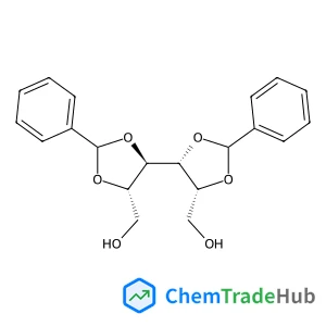 (4aS,5aR,9aS,9bR)-2,8-Diphenyltetrahydro[1,3]dioxino[4',5':4,5]furo[3,2-d][1,3]dioxin-4a(4H)-ol
