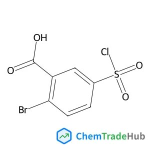2-Bromo-5-(chlorosulfonyl)benzoic acid 2-Bromo-5-(chlorosulfonyl)benzoic acid