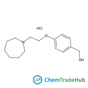 {4-[2-(1-Azepanyl)ethoxy]phenyl}methanol hydrochloride (1:1)