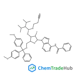 N6-Benzoyl-9-(2'-deoxy-5’-O-DMT-2’-fluoro-b-D-arabinofuranosyl)adenine 3’-CE-phosphoramidite