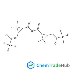 (Z)-3-(2-Chloro-3,3,3-trifluoroprop-1-en-1-yl)-2,2-dimethylcyclopropanecarboxylic Anhydride