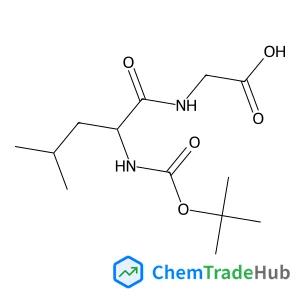 N-{[(2-Methyl-2-propanyl)oxy]carbonyl}-L-leucylglycine