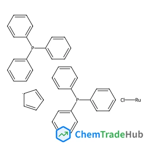 Chloro(1,3-cyclopentadien-1-yl)ruthenium-triphenylphosphine(12)