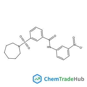 3-(1-Azepanylsulfonyl)-N-(3-nitrophenyl)benzamide